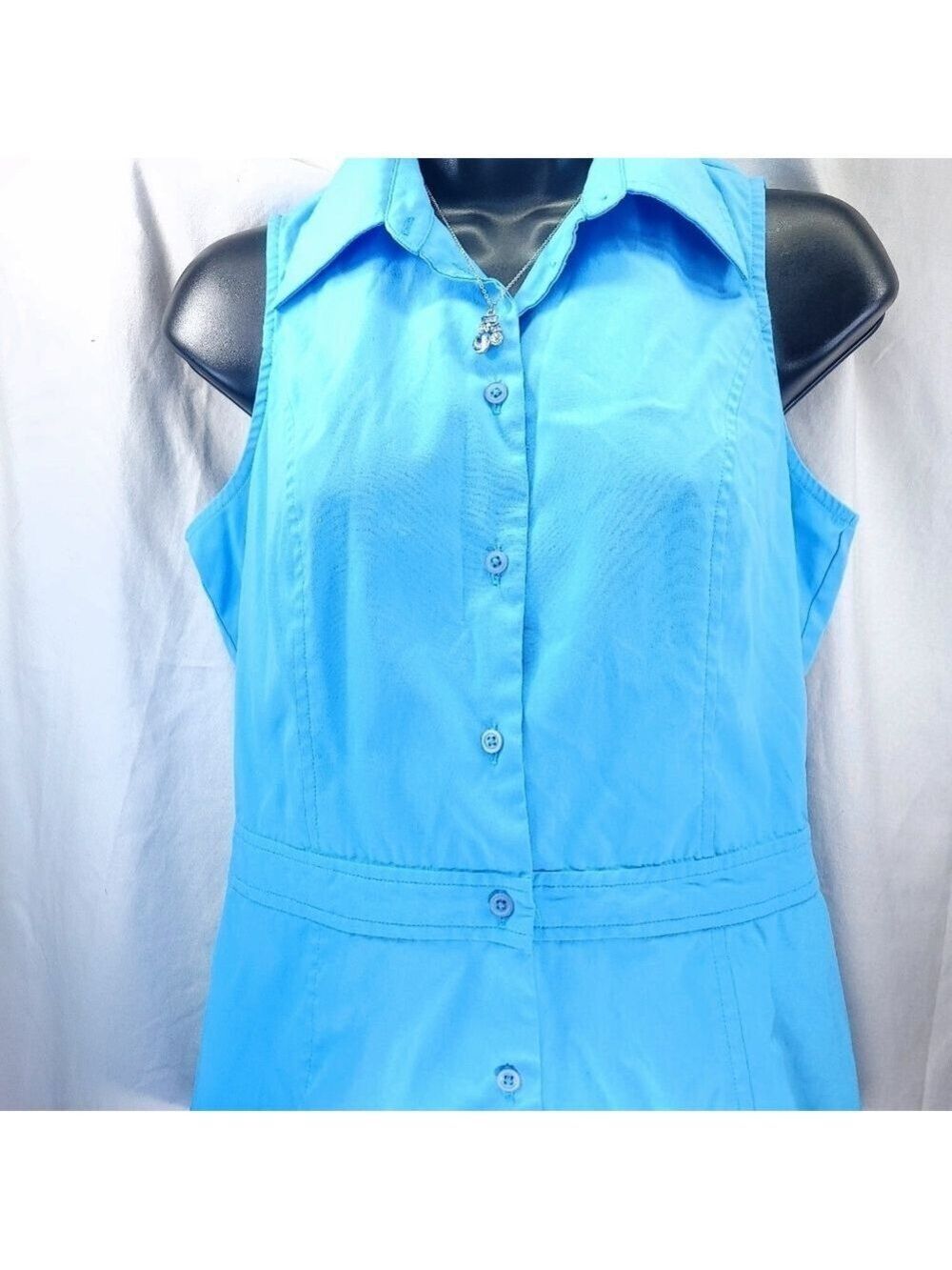 Express Sleeveless Stretch Blouse Size 7 8